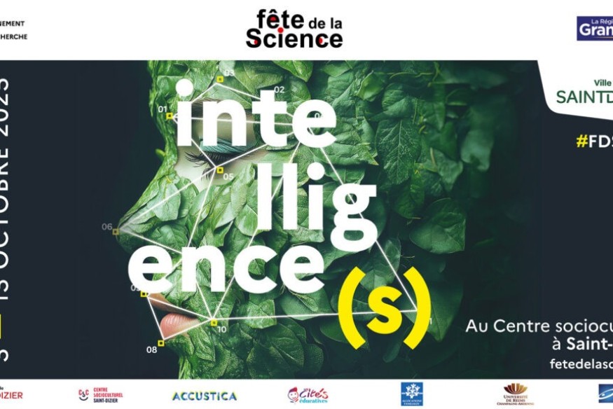 Intelligence(s) thème de la Fête de la science en octobre à Saint Dizier